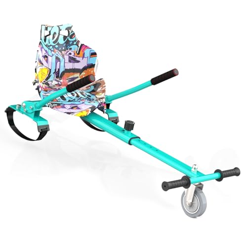 Hoverkart Hoverboards Sitz Gokart für 6.5-10 Zoll Hoverboards Self-Balancing Scooters für Erwachsener und Kind