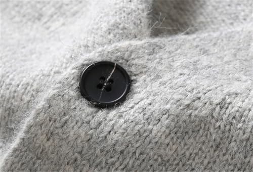 Men's Cardigan Sweater Long Sleeve Casual V Neck Lightweight Knitted Cardigans4