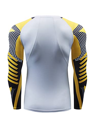 TTAO Mens Quick Dry Moisture Wicking Rash Guard Tops Slim Fit Fishing Hiking Running Shirt3