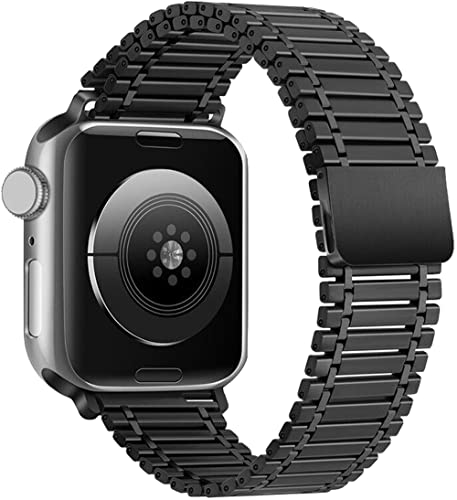 Image of Zitel Stainless Steel Bands Compatible with Apple Watch Ultra 2 / Ultra Metal Straps 49mm 45mm 44mm Series 11 | 10 | 9 | 8 | 7 | 6 | 5 | 4 | 3 | 2 | 1 | SE3 | SE2 | SE