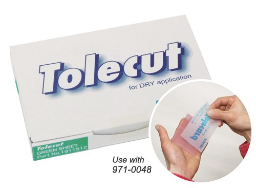 Tolecut PSA Full Sanding Sheets, Green K-2000, 191-1512, 25 Sheets