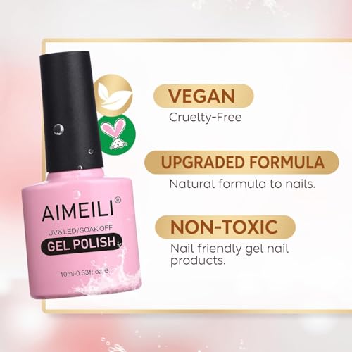 Esmalte de uñas gel perlado brillo 10ml miniatura 5