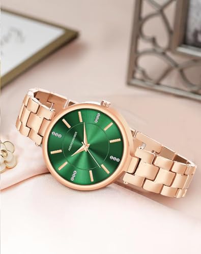 Image of AMERICANVIBER DRW0010027 Premium Watch Combo for All Occasions - Fancy & Elegant Design, Stylish Gift Set Analog Watch for Women