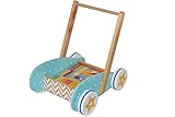 andador madera Este set para niños dispone de 41 piezas: 1 Carro de marca y 40 bloques de construcción de madera que ayuda al desarrollo de la motricidad.