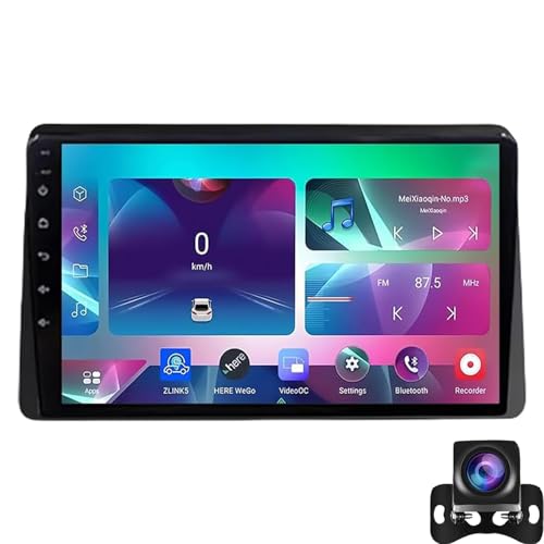 Autoradio Android 15 à écran tactile et caméra AHD pour Renault Duster HM2