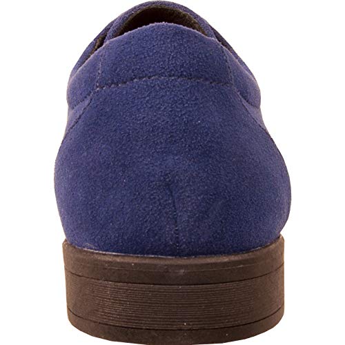 VANGELO Men Dress Shoe Vallo-4 and King-4 Oxford Formal Tuxedo for Prom Wedding Cap Toe Ortholite Insole Medium and Wide Width3