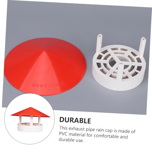 Protector para Chimenea de PVC contra Aves y Atascos en el Tejado 5