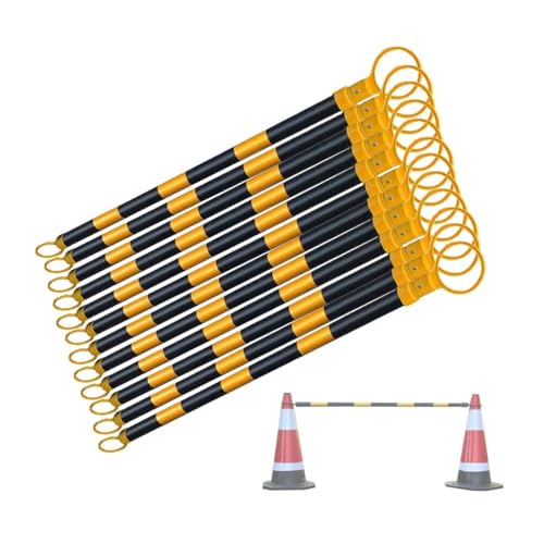 Barres de cônes de signalisation pour la construction de routes et chantiers urbains