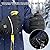 Heated Gloves, Heated Gloves for Men Women Rechargeable Electric Waterproof Thermal Warm Work Winter Gloves Hand Warmers for Cold Weather Cycling Skiing Hiking Hunting (One Size, Black)