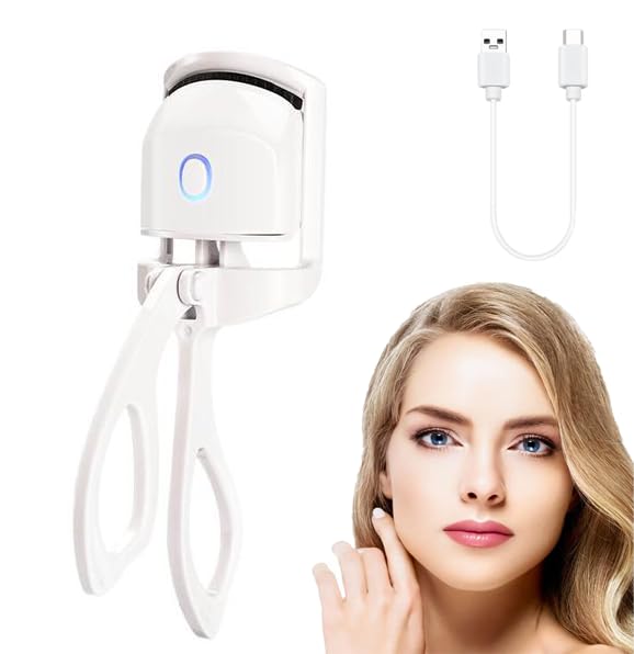 Stock Lider-Rizador Pestañas Electrico Con Calefacción, Rizador Pestañas Térmico, Rizador De Pestañas Portátil Profesional Con 3 Modos De Temperatura, Usb Rechargeable