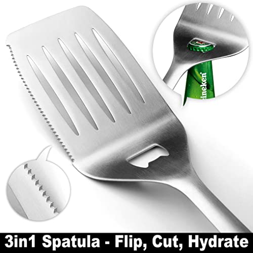 GRILLART set 23 piezas de herramientas para parrilla miniatura 5
