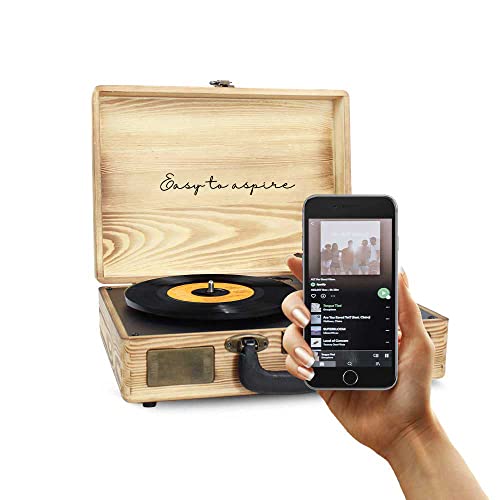 PRIXTON VC400 – Platine Disque Vinyle Vintage, Lecteur Vinyle et Lecteur de Musique Via Bluetooth et USB, 2 Haut-Parleur… - Les Beatles, Paul McCartney, John Lennon, RIngo Starr, George Harrison PRIXTON VC400 - Platine Disque Vinyle Vintage, Lecteur Vinyle et Lecteur de Musique Via Bluetooth et USB, 2 Haut-Parleur… – Image 5
