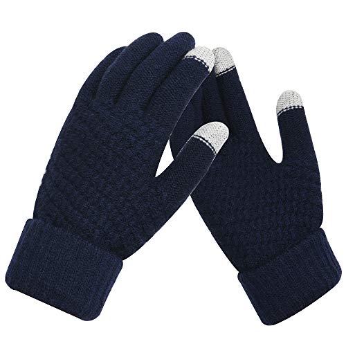 JSDing Damen Handschuhe Winter | Touchscreen Winterhandschuhe Warme | Handschuhe Winddicht Thermische Outdoor Winddicht Handschuhe Cover