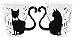 Produktbild Couple Mug Piano Cat Pair black Cat Two sets / AR0604101 by Alta