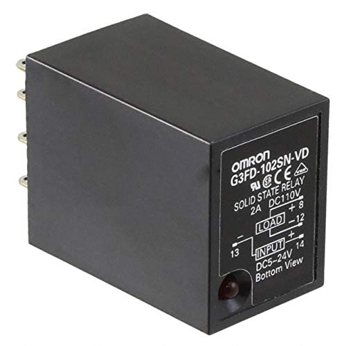 Omron Industrial Automation SSR, 524Vdc, 3A, Socket G3FDX03SNVD