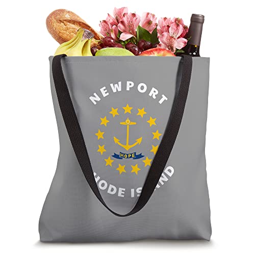 Newport Rhode Island RI Bolsa Tote Redonda miniatura 4