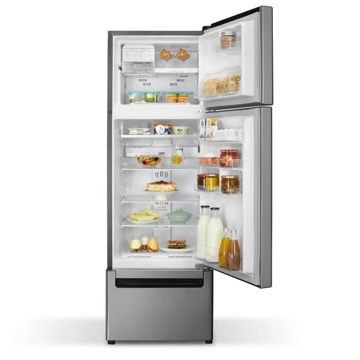 Image of Whirlpool 215 L Frost Free Triple Door Refrigerator (FP 263D PROTTON ROY ARTEMIS STEEL (N))
