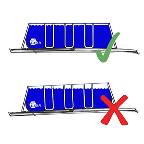 your GEAR XL Familien Pool Grau 3x3x1m Stahlrahmenbecken Gartenpool Stahlrohr Schwimmbecken Schwimmbad Planschbecken – Bild 7