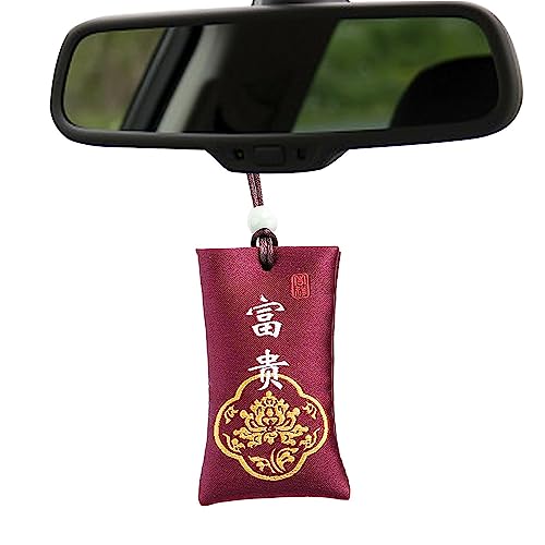 Spiritual Salt with Sachet, Buddhist Spiritual Salt Pouch Necklace Spiritual Salt Pouch for Money, Classical Chinese Talisman, Spiritual Salt for Money, Spiritual Salt Pouch Necklace