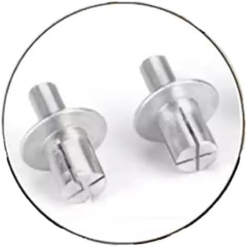Hammer Rivets 10-500PCS Blossom Rivets Striking Rivets Expansion Blow Rivets Round Head Striking Rivets Hammer Hammered Aluminium Rivets(50Pcs,5X13mm)