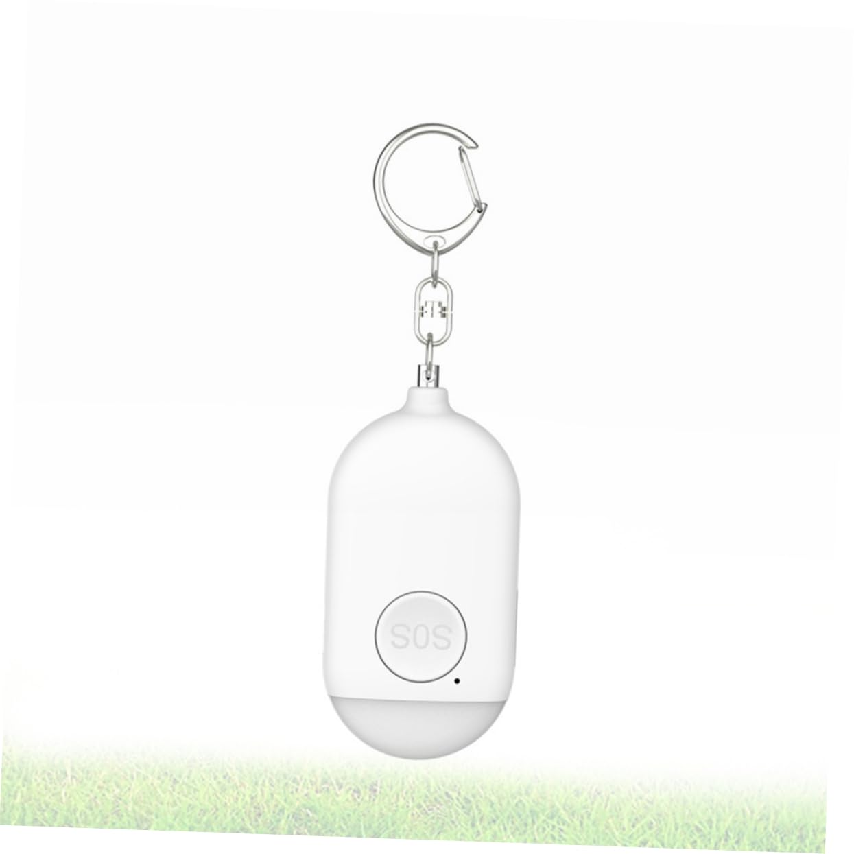 Gadpiparty 3pièces Alarme De Sécurité Dispositif Compact Et pour Joggeurs Et Personnes Seules Blanc