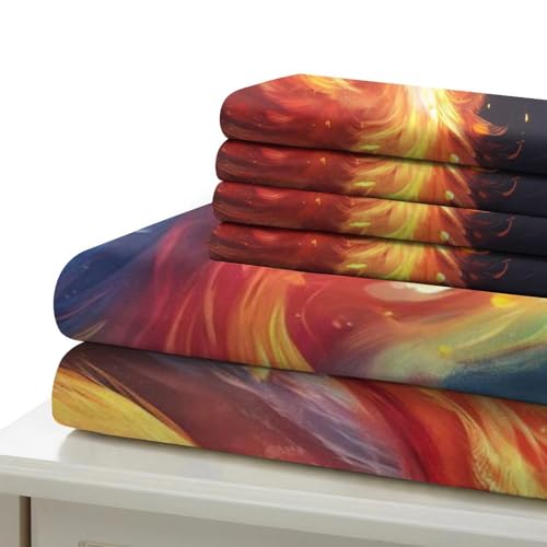 Housse de couette Phoenix 3D en microfibre pour chambre d'enfant - 6