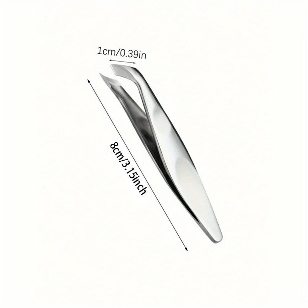 1/10 Stück Nagelknipser Nagelknipser professionelle dicke Nägel super scharfe gebogene Klinge, Silber 10PCS, BH01