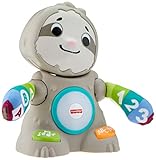  Fisher-Price GHY91 - Linkimals Lenige Luiaard, babyspeeltje met muziek en lichtjes