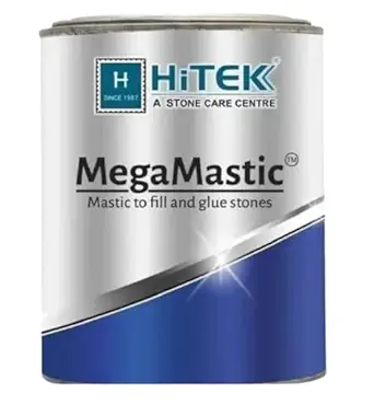 ADITYA TRADERS & CONSTRUCTION Mega Mastic Polyester Marble Adhesive and Floor Adhesive | Used for Tiles, Floor, Natural Stones, Granite & Marbles Fixing (1 KG) (Cream & White Colour)