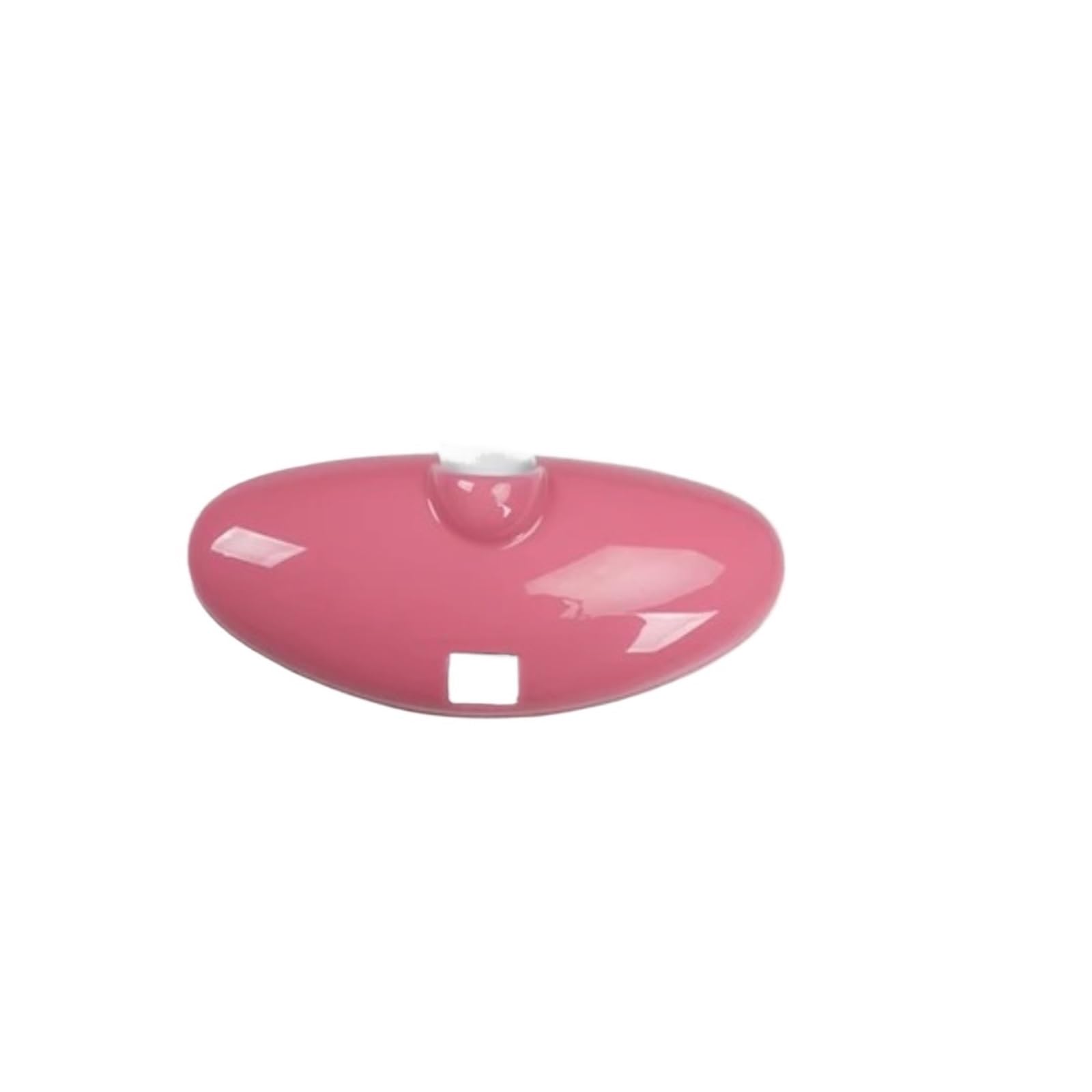 Interior Trim for Smart 451 for Fortwo Car Interior Decoration Products ABS Protective Shell Pink Sticker Car Modification Accessories Auto Central Inner(Interior Mirror)