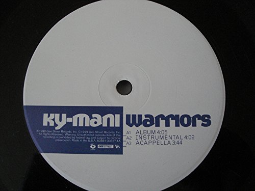KY-MANI Warriors Vinyl 12" Single 1999 Gee Street Records 63881-33567-1