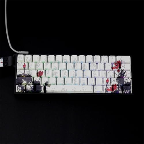 Teclas ergonómicas OEM contra el desgaste para teclado mecánico 65% PBT 2