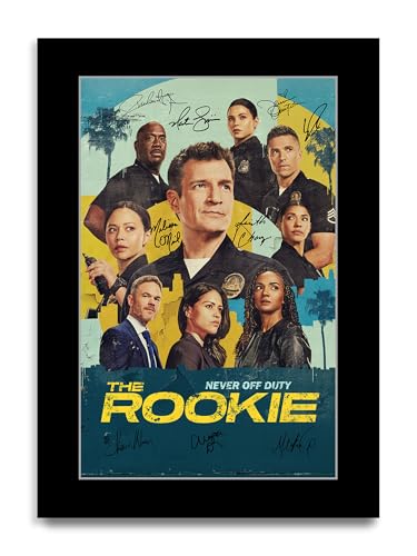HWC Trading The Rookie Geschenke Geduckter Poster Signiertes Autogramm Foto für Fans von Film Memorabilien (ID-004017) - A4 Nur Druck
