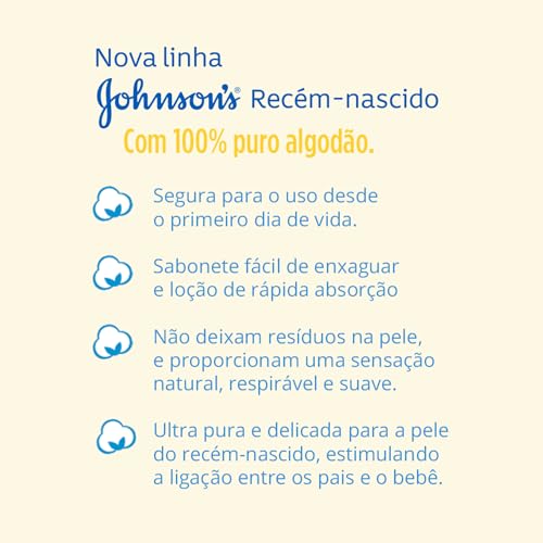 Johnson's Baby Sabonete Líquido Recém... glide