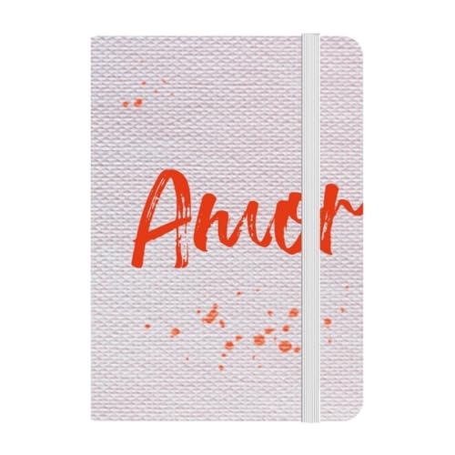 Caderneta de anotações amor – 13×21 – 80 folhas – Sem pauta – Book7: