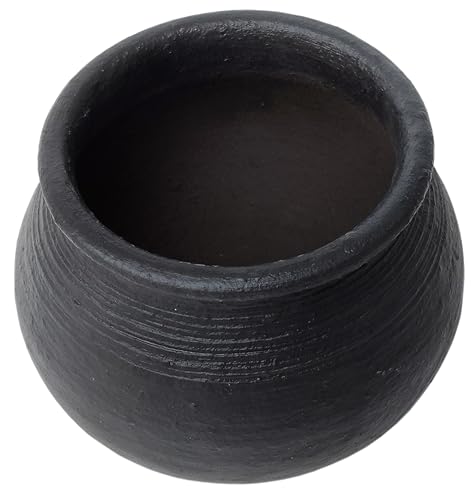 Image of Handcrafted Ecofriendly Terracotta Earthen Clay Curd /Dahi /Yoguart /Biryani Clay /Mud Cooking Pot | Dal /Mathani Handi | Mitti Yogurt Bowl for Setting /Serving (700 ML)