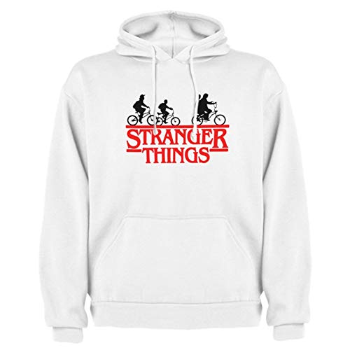 ideastore Stranger Things Felpa con Cappuccio Serie TV (S)