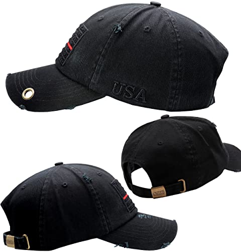 Image of Antourage American Flag Unisex Baseball Hat for Men and Women | USA Flag Mesh Snapback Flat Visor Cap + 2 Patriotic Patches