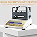 CIELOBLOEN Digital Electronic Precious Metal Gold Purity Tester Combined with High-Precision Solid Density Meter Gravimeter, Offering Accurate Results for Gold, Silver, Platinum,300K+Printer