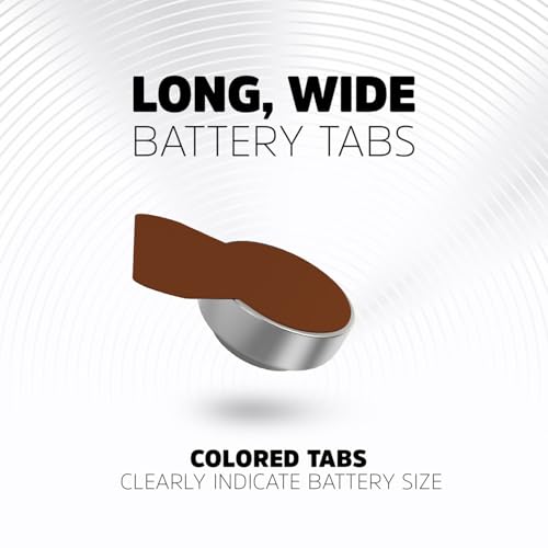 Image of Energizer Hearing Aid Batteries Size 312, Brown Tab, [X] Pack