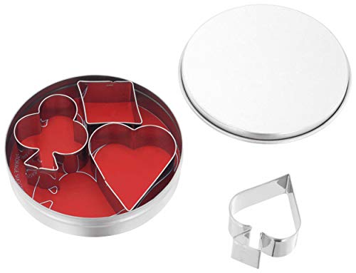 Judge Bakeware 4 Piece Playing Card Cutters