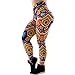 Produktbild Felicove Leggings für Damen, Frauen Leggings Push Up Hosen Casual Hosen Drucken Fitness Mode Yoga Leggings Sportswear Style Hose Workout Trainingshose Fitness Sport Gym Jogginghose