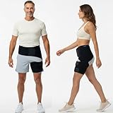 Hip Brace for Women, Men - Sciatica Brace - Groin Pull Compression Wrap - Sciatica Pain Relief Devices, Hip Brace for Sciatica Pain Relief Brace, Sciatic Relief Devices, Sciatic Nerve Pain Relief, Thigh Compression Sleeve, SI Belt, Hamstring Compression Sleeve, SI Joint Belt for Women, Bursitis Hip Pain Relief Devices