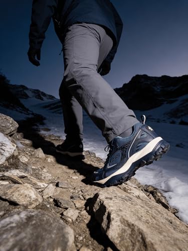 Image of Bacca Bucci x Discovery Trek 0.1 Men's Trekking & Trail Hiking Shoes | All-Terrain Outdoor Sneakers with Ortholite Eco Insole & Chunky Grip Sole