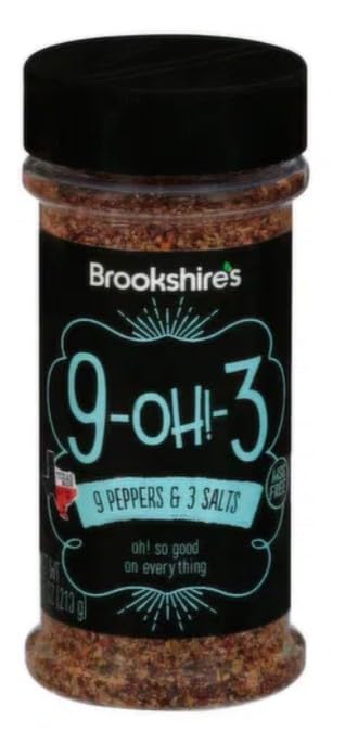 All Purpose Rub Brookshire's 9-oh-3, 9 pepper & 3 salts seasoning 7.5oz