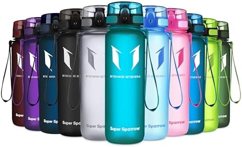 Super Sparrow Trinkflasche - Tritan Wasserflasche - 350ml, 500ml,...