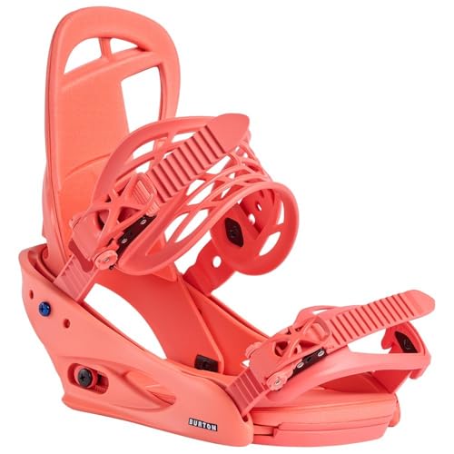 Burton Women's Citizen Re:Flex Snowboard Bindings, Peach Echo, M