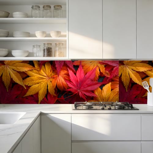 Image of Nuxovilar 15x39 Fall Maple Leaf Contact Paper