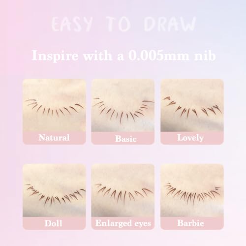 VEECCI Waterproof Liquid Eyeliner Pencil - Smudge-Proof, Long-Lasting Matte Eye Makeup with 0.005mm Precision Tip - Easy Application & Smooth Stroke for Beginners and Professionals (03Grey) - Image 5