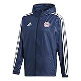 Fcb Windbreakr (Dp4024) adidas FCB Windbreakr Herren M blau (maruni / weiß)